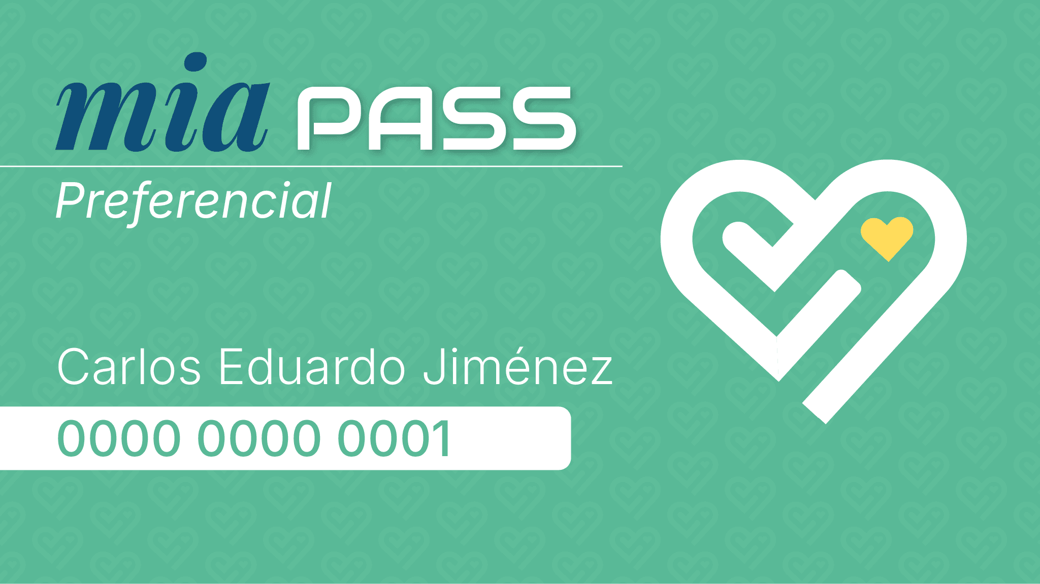 Tarjeta MIA PASS Preferencial